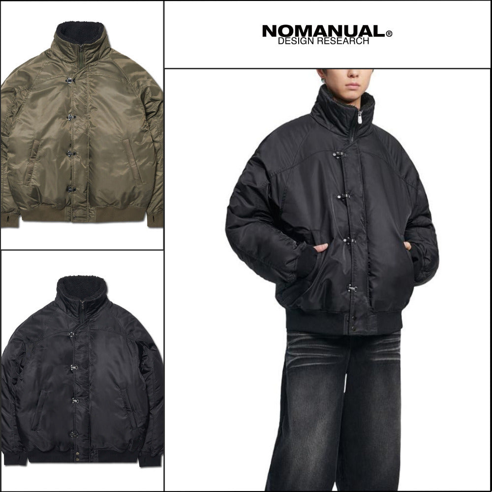 【NOMANUAL】K.L BOMBER JACKET 2 Colors