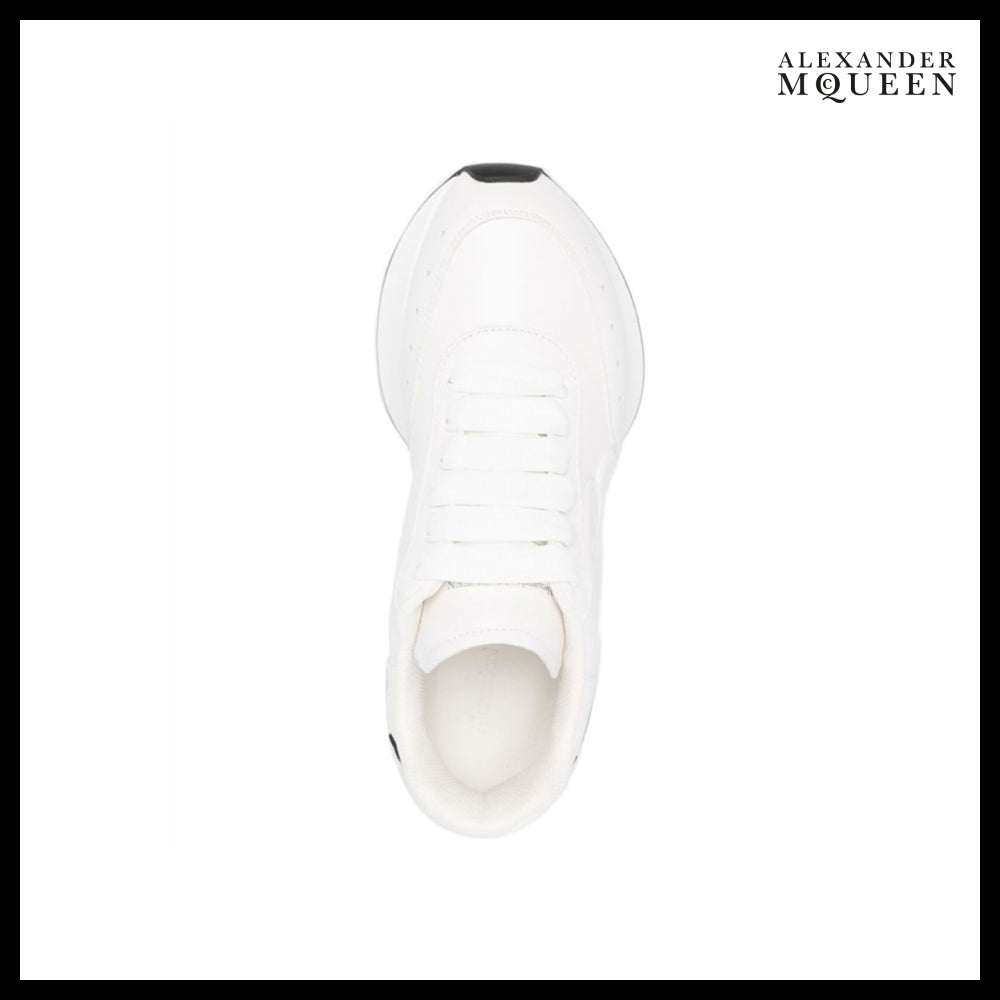 【Alexander Mcqueen】Runner Sneakers White