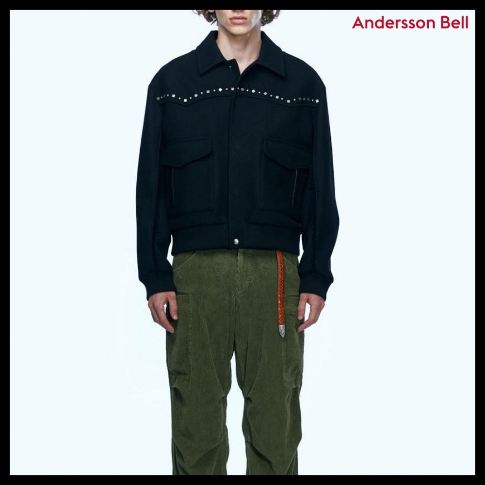 【ANDERSSON BELL】アンドレス ウール ウエスタン ブルゾン
