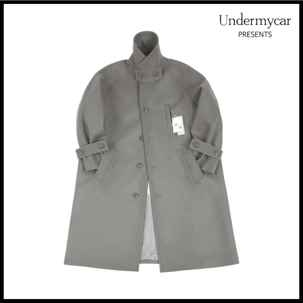 【Undermycar】Majanne Multi Button Oversized Wool Coat Slate