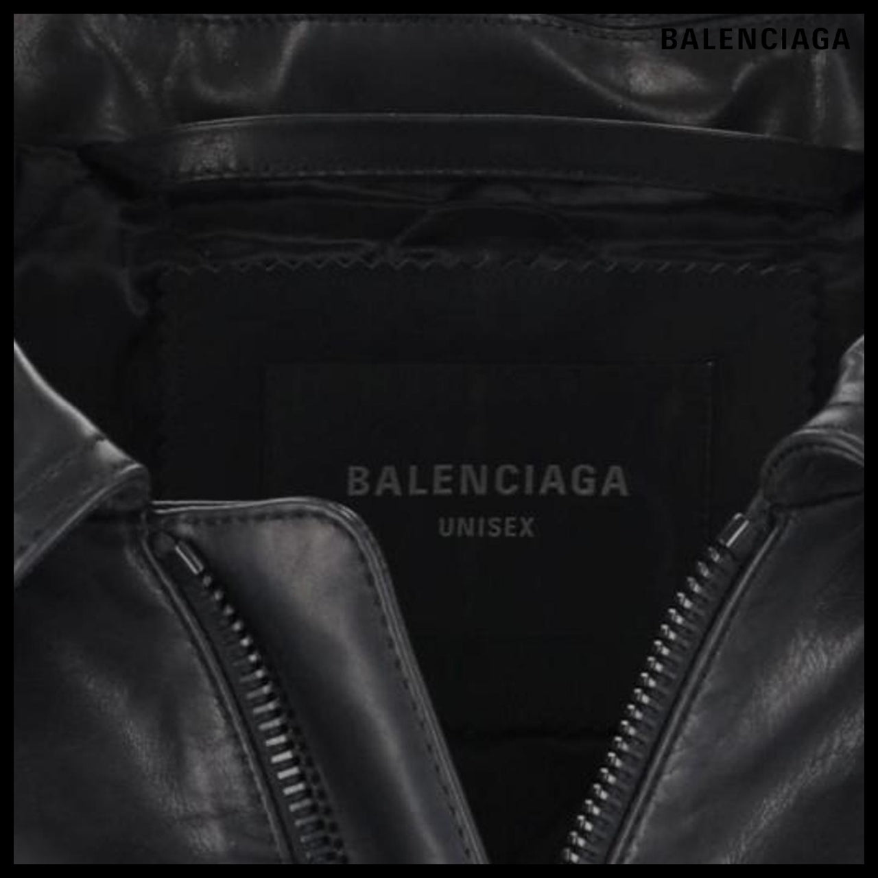 【BALENCIAGA】Off Shoulder Jacket in Black