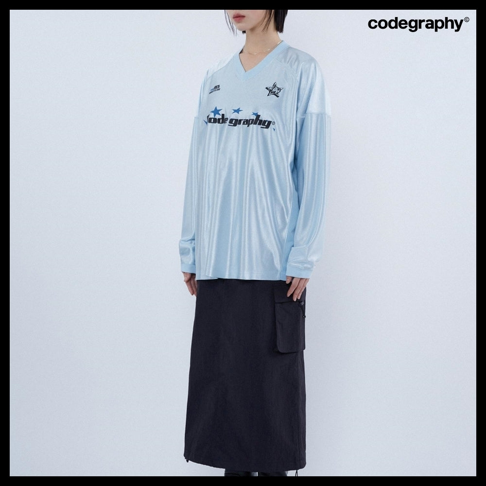 【codegraphy】ジェラビ着用ポーティメタルジャージースリーブ