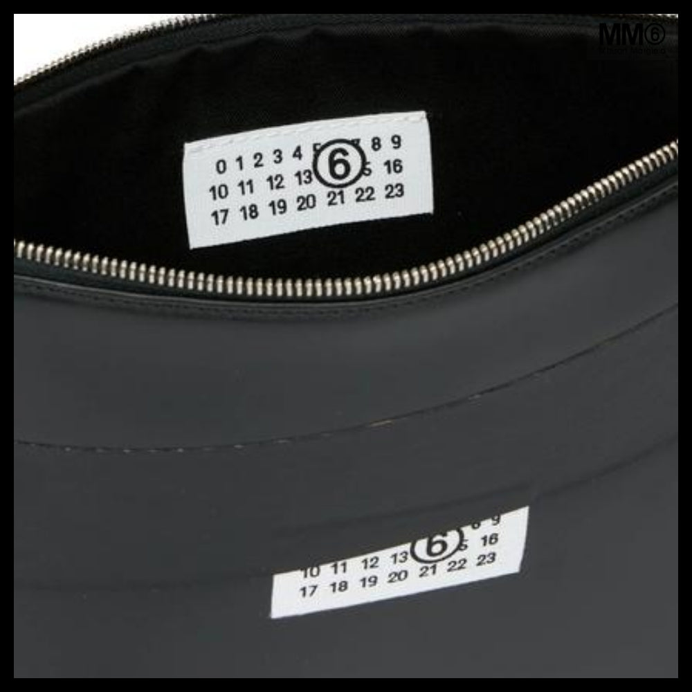 【MM6 Maison Margiela】Black Designer Clutch