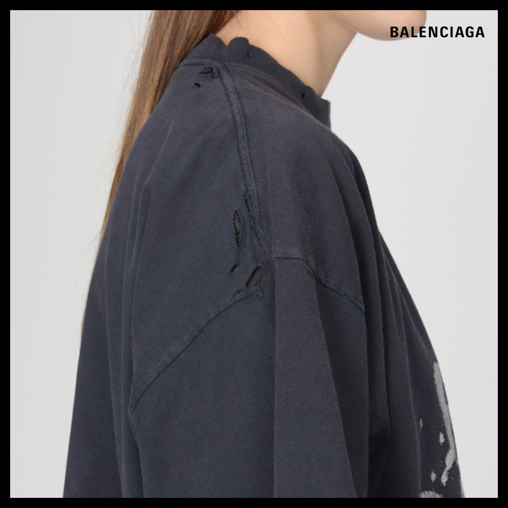 【BALENCIAGA】Fashion Designer Oversized T-Shirt