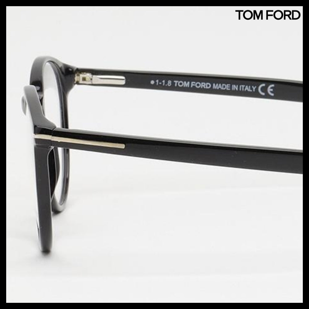 【TOM FORD】Round Horn-Rimmed Eyeglasses Unisex Daily