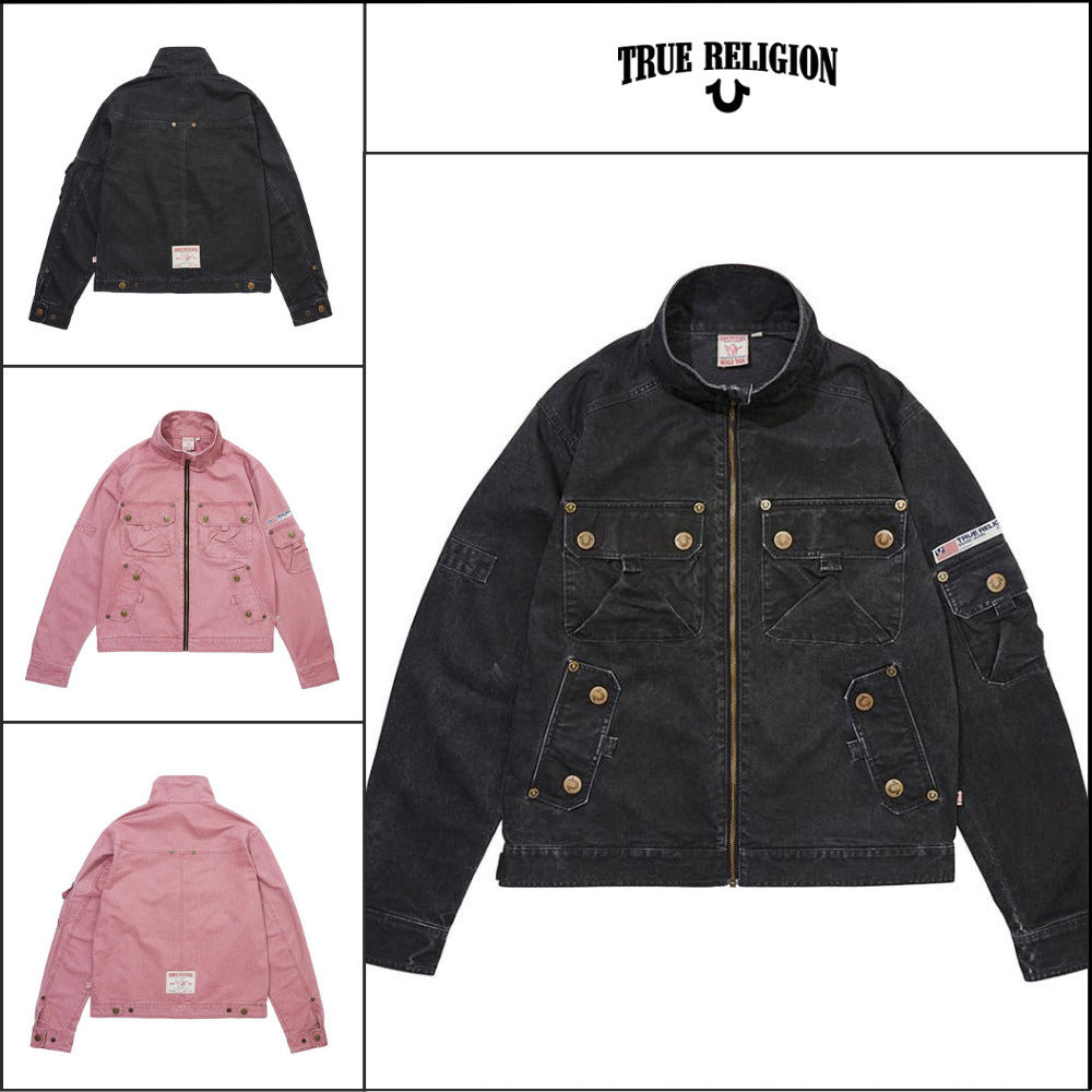 【TRUE RELIGION】Airbone Washed Jacket 2Colors