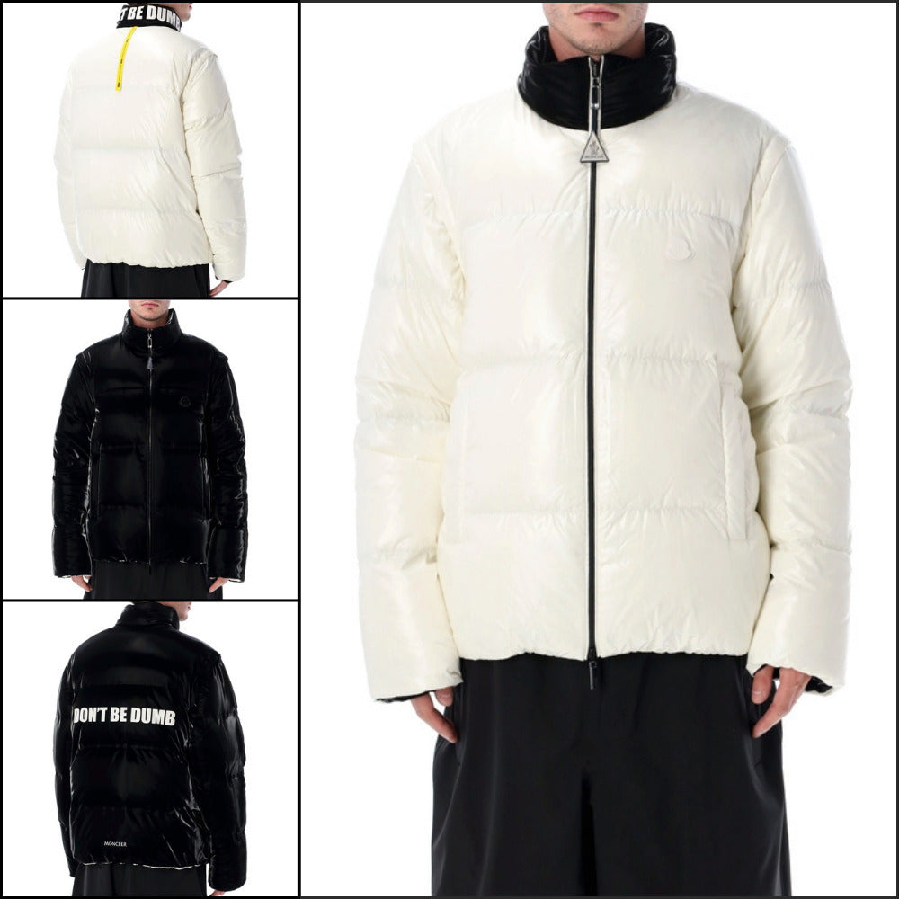 【MONCLER】White & Black Puffer Jacket