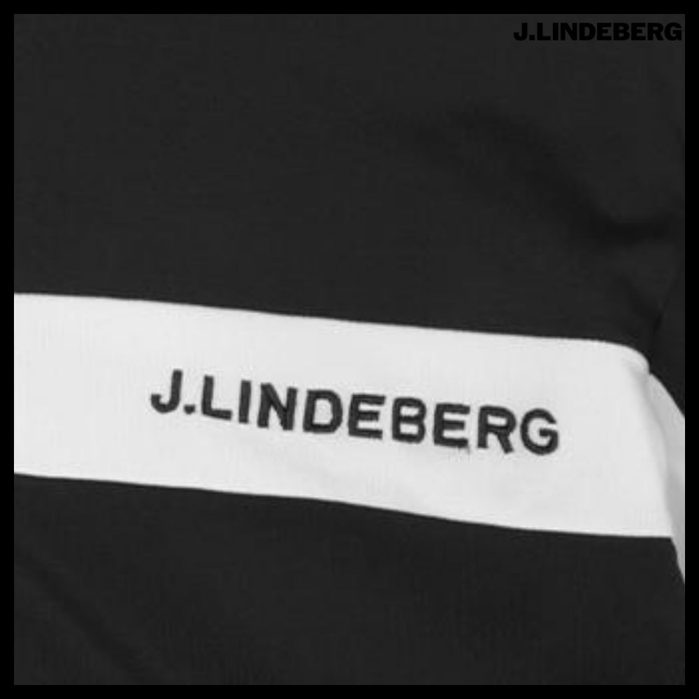【J.LINDEBERG】Men's Golf Fleece Windbreaker Zip-Up Jacket
