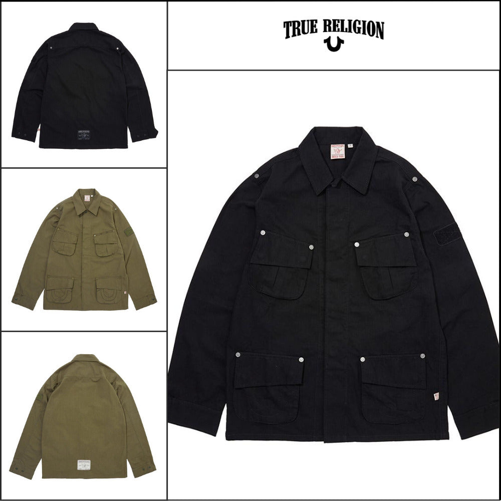 【TRUE RELIGION】Combat Fatigue Jacket 2Colors