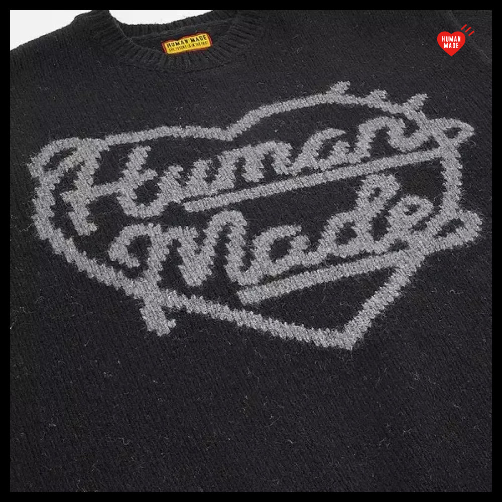 【HUMAN MADE】FW25 Men Heart Knit Sweater