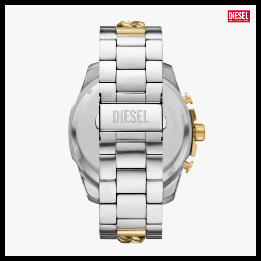 【DIESEL】Mega Chief Chronograph Men’s Metal Watch