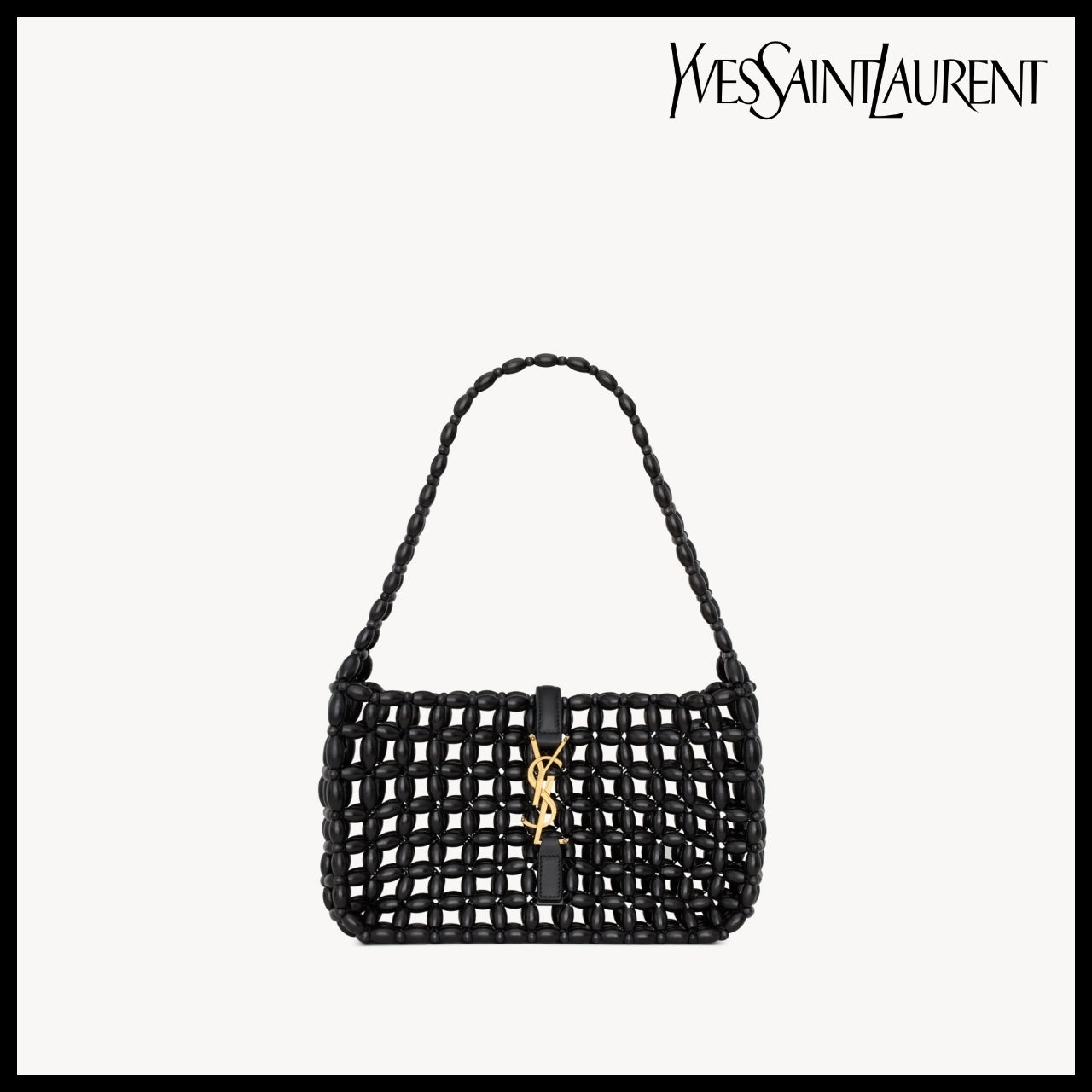 【Saint Laurent】Wood Beads LE 5  7 Bag