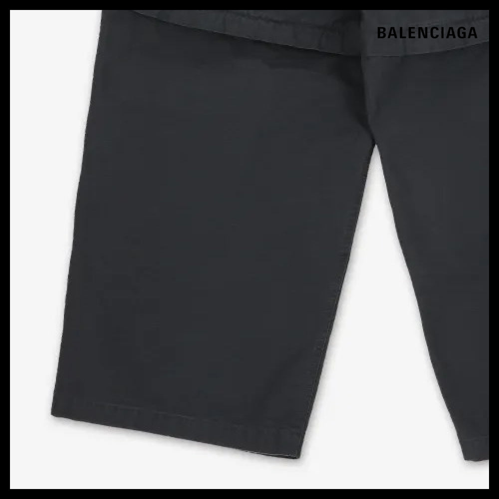 【BALENCIAGA】Large Cargo Pants - Elephant Grey