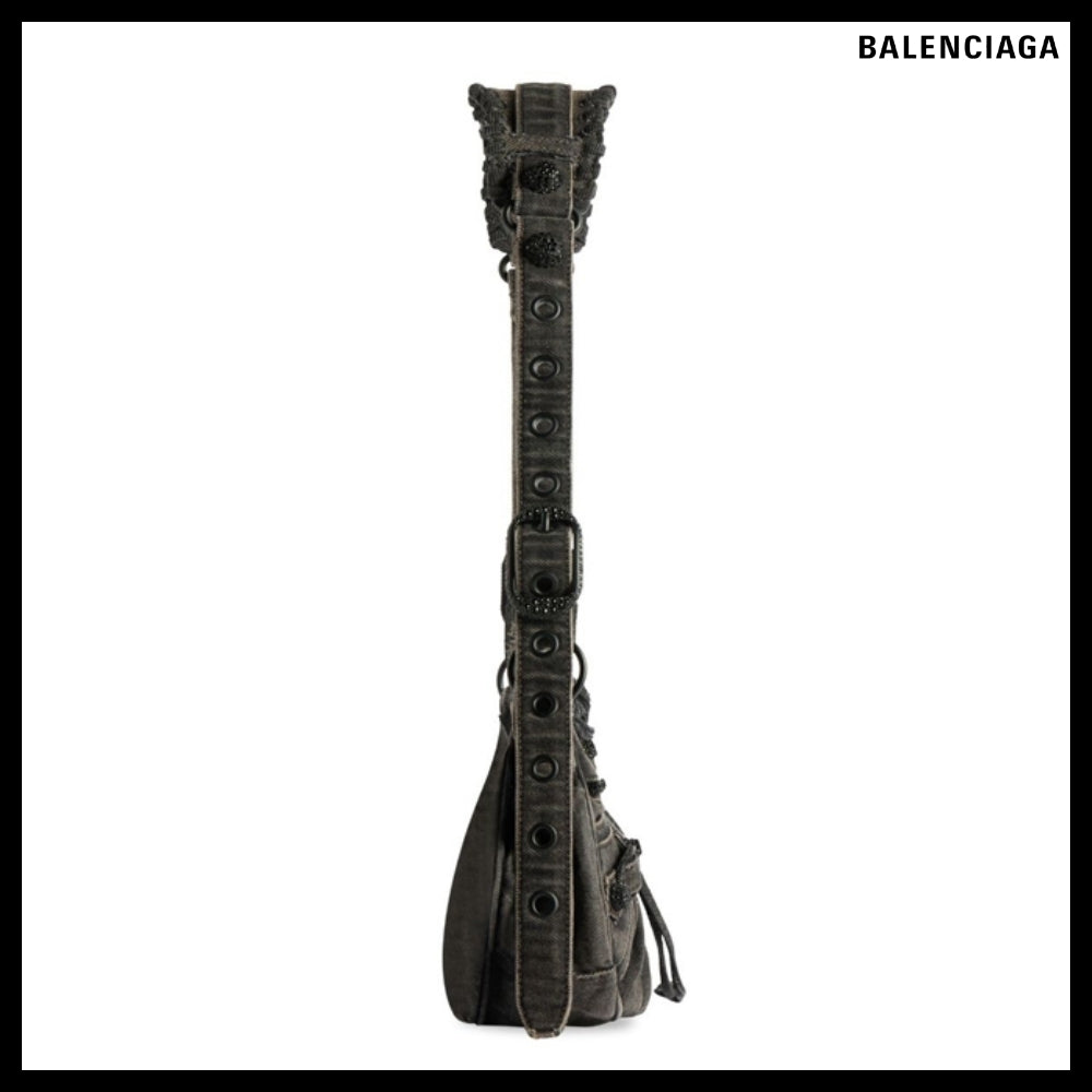 【BALENCIAGA】Le Cagole XS Shoulder Bag Denim