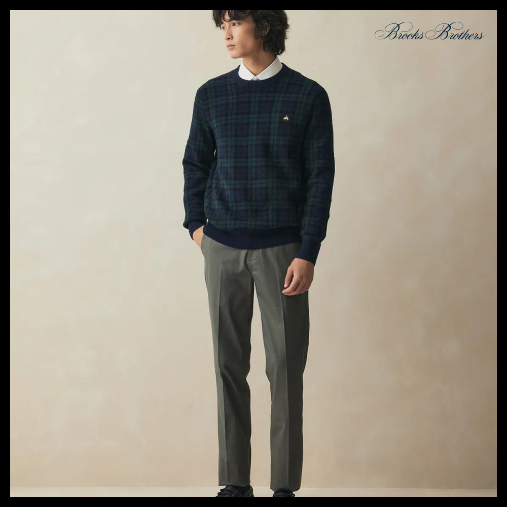 【Brooks Brothers】Black Watch Logo Sweater Multi
