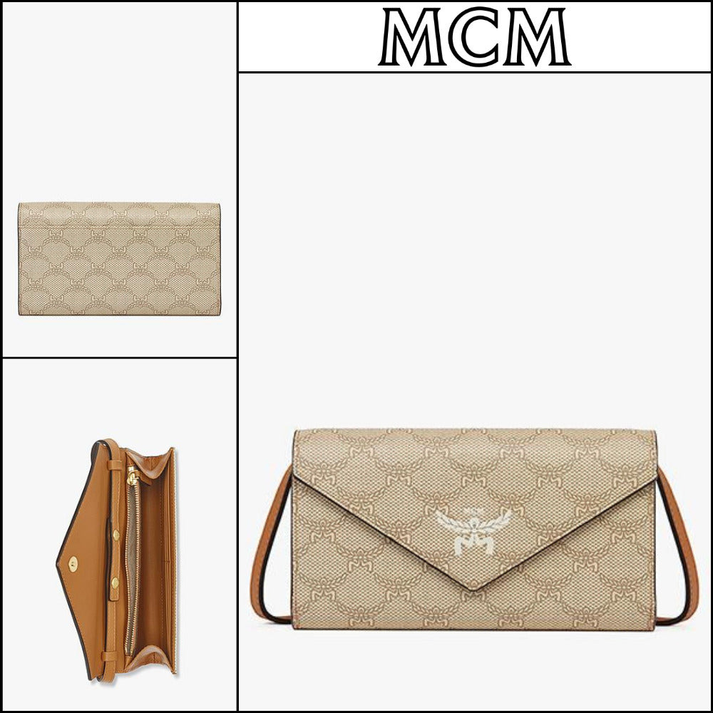 【MCM】Himmel loretos crossbody wallet