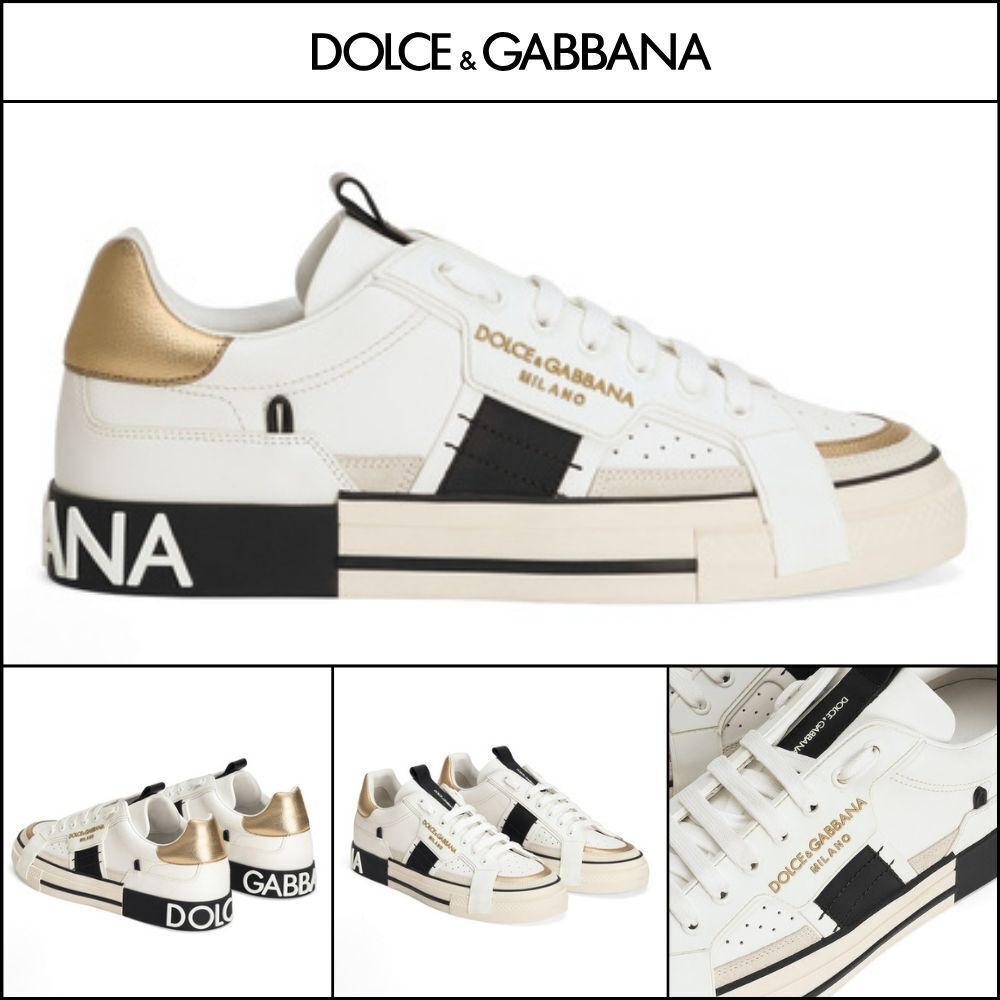 【Dolce & Gabbana】Calfskin 2.Zero Custom Sneakers