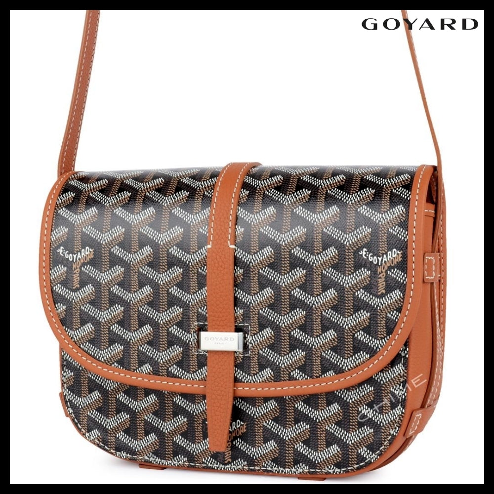 ◆韓国百貨店仕入 GOYARD◆BELVEDERE PM CROSSBODY BAG BLACK