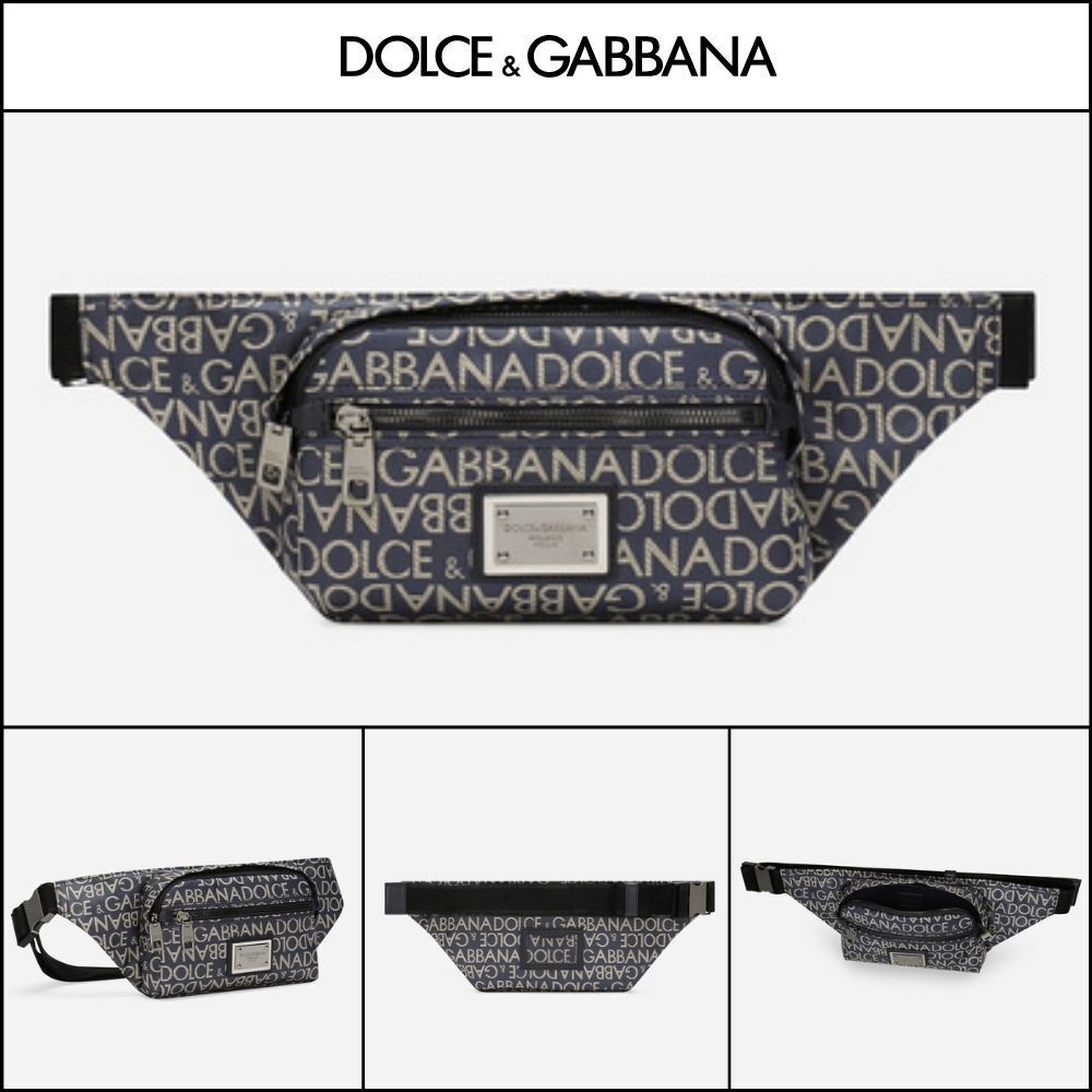 【Dolce & Gabbana】SMALL JACQUARD BELT BAG