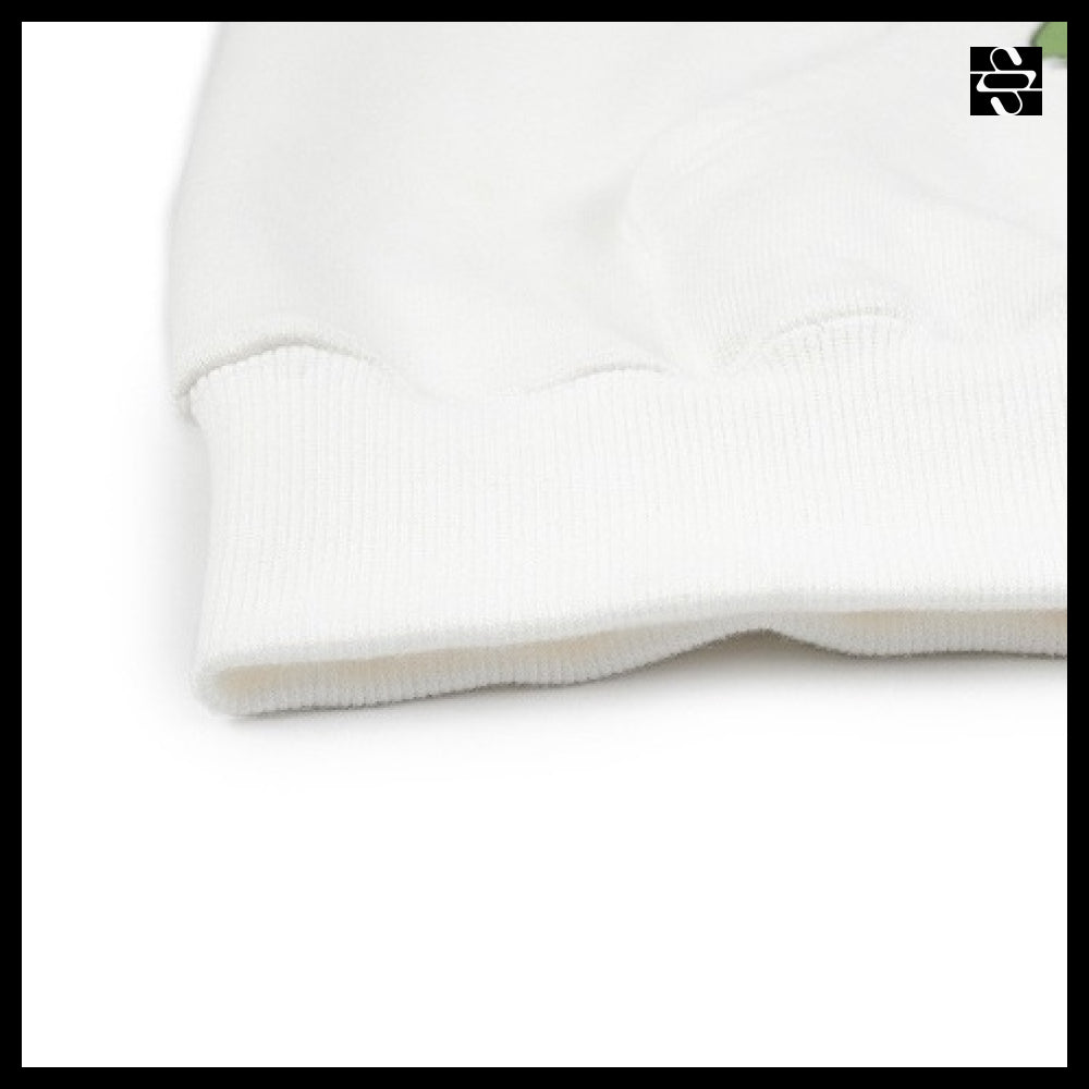 【SUNDAYOFFCLUB】I Love Techno Hoodie Off White