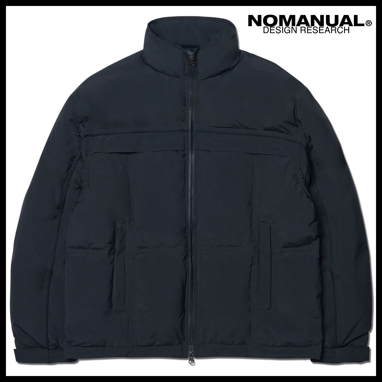 【NOMANUAL】H.T.L nylon down jacket (2 colors)