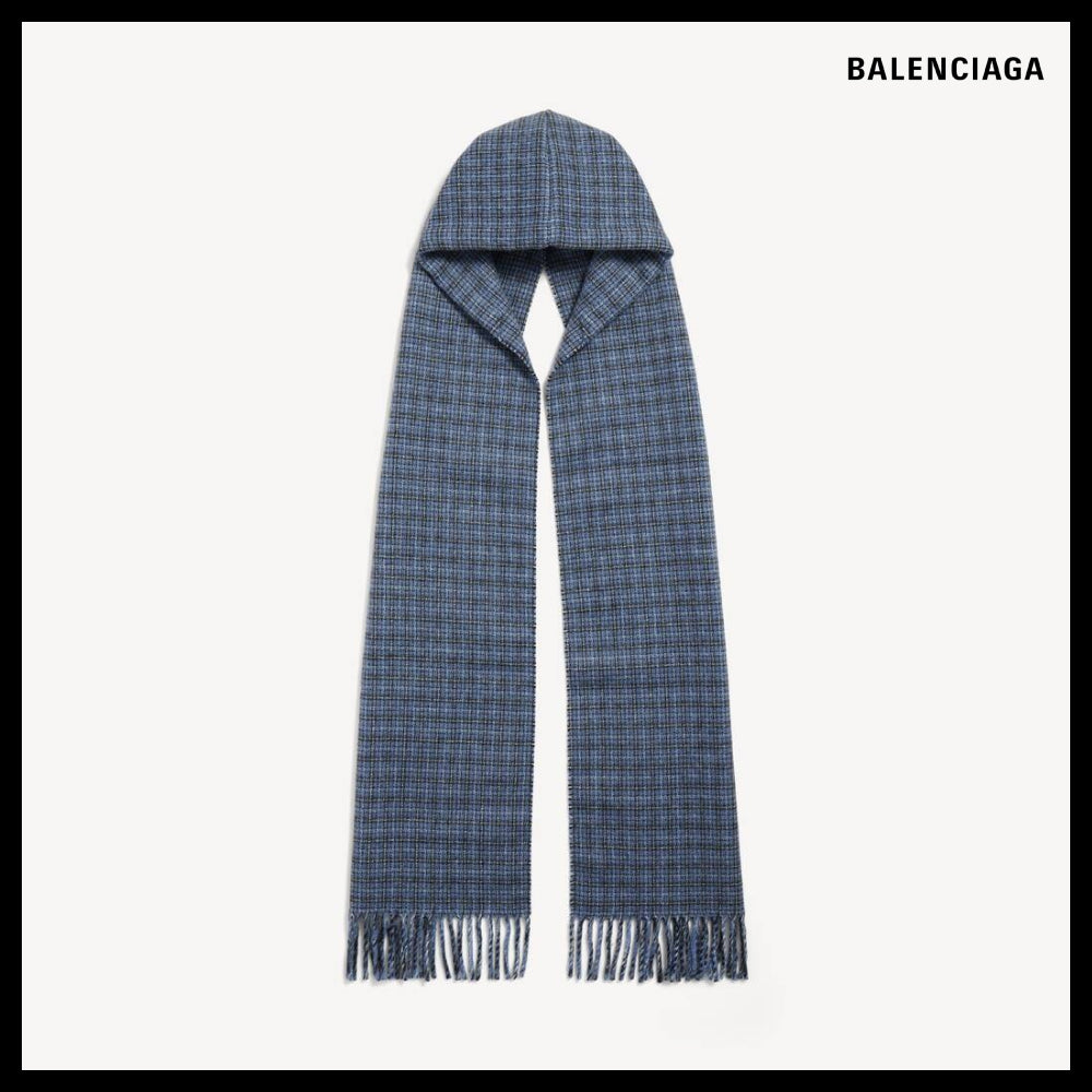 【BALENCIAGA】Hooded Scarf
