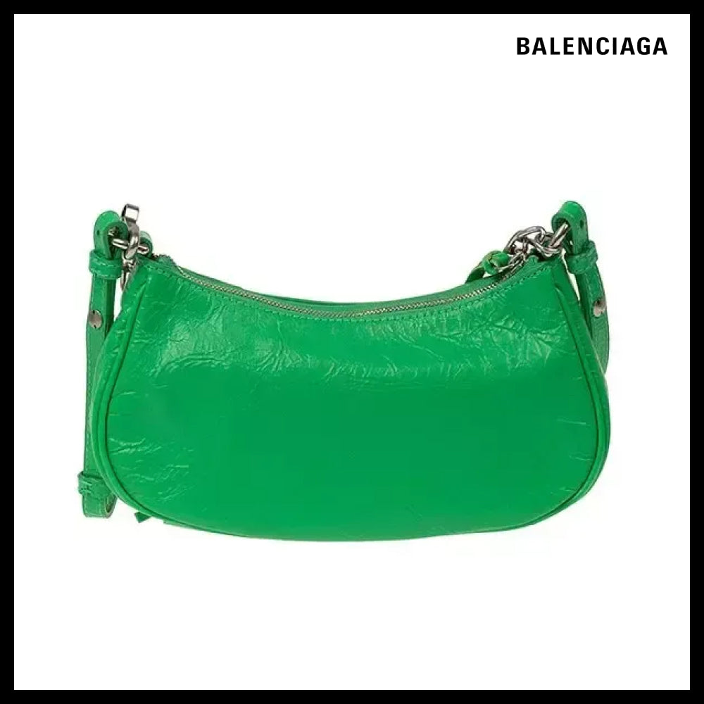 【BALENCIAGA】Le Cagole Chain Mini Women's Shoulder Bag
