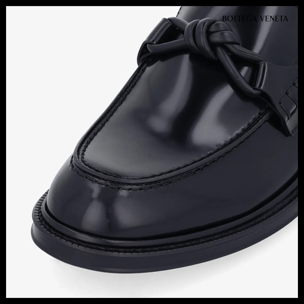 【BOTTEGA VENETA】Astaire Black Loafers