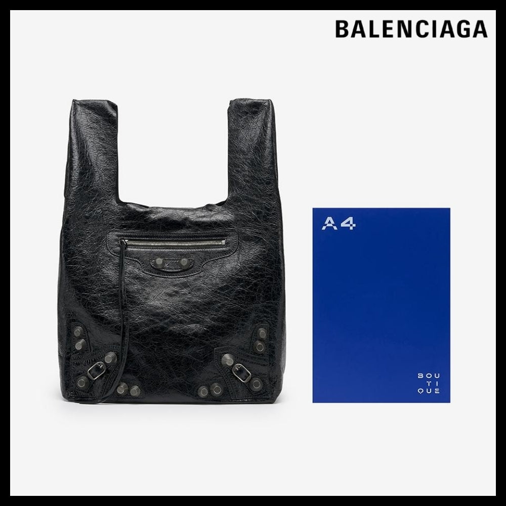 【BALENCIAGA】LE CARGO SHOPPER TOTE BAG - BLACK
