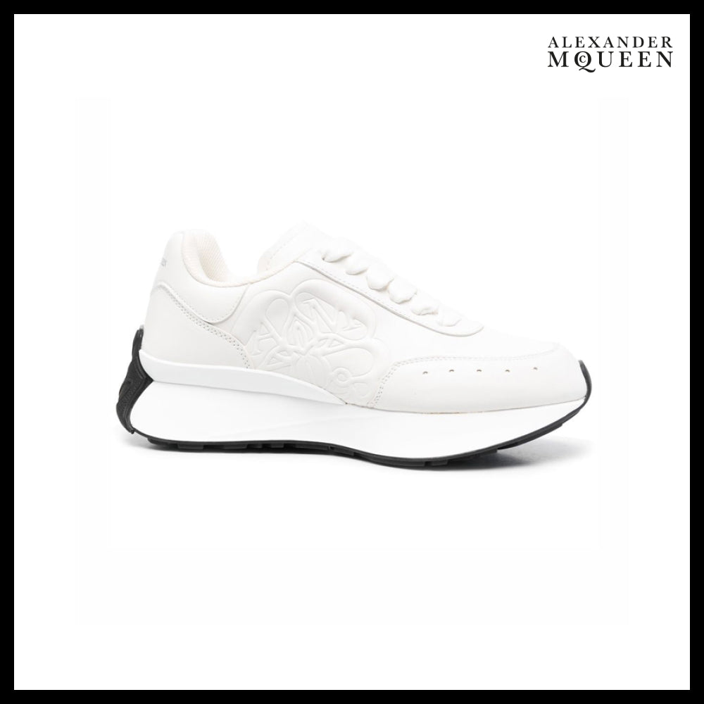 【Alexander Mcqueen】Runner Sneakers White
