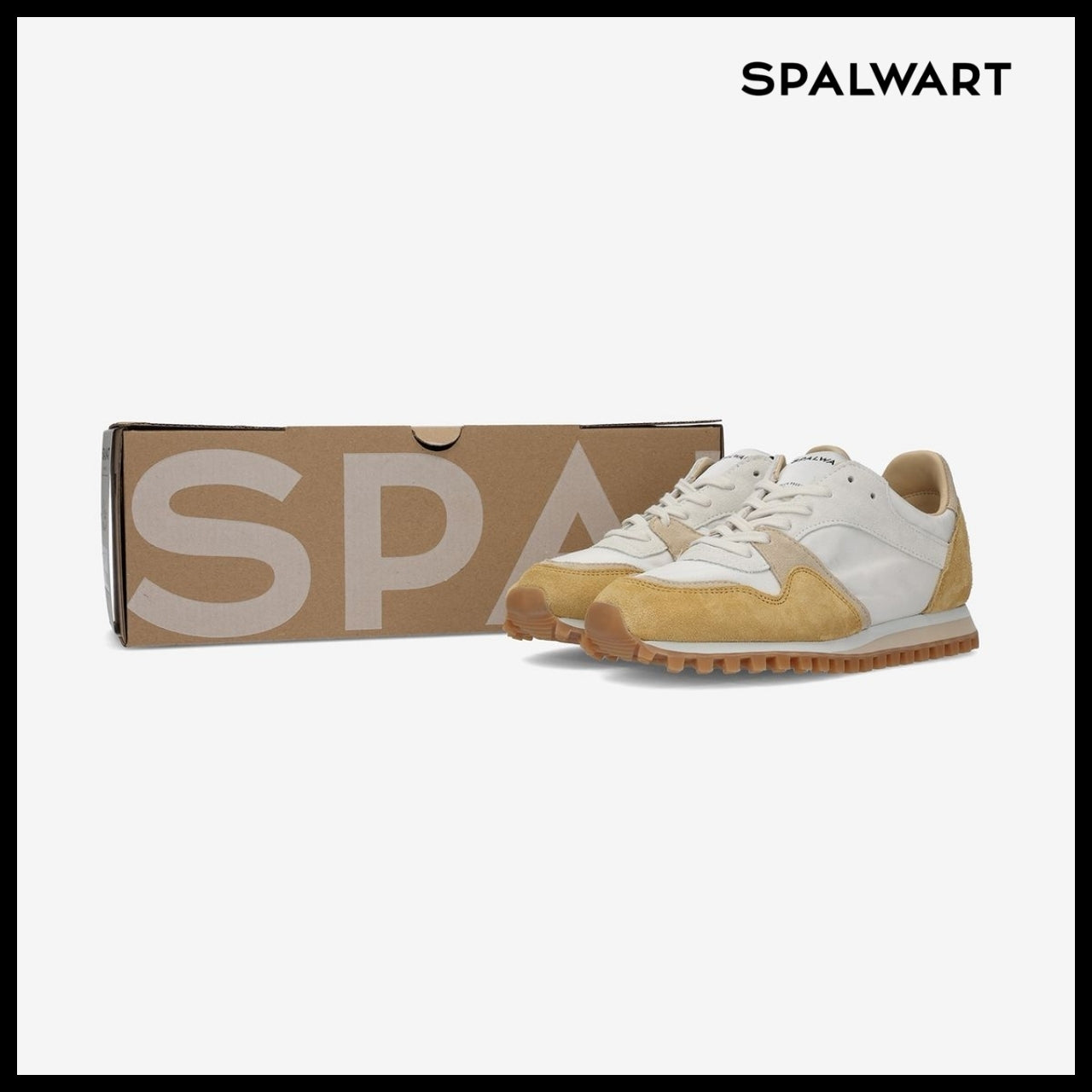 【SPALWART】Marathon Trail Low WBHS Sneakers - Beige