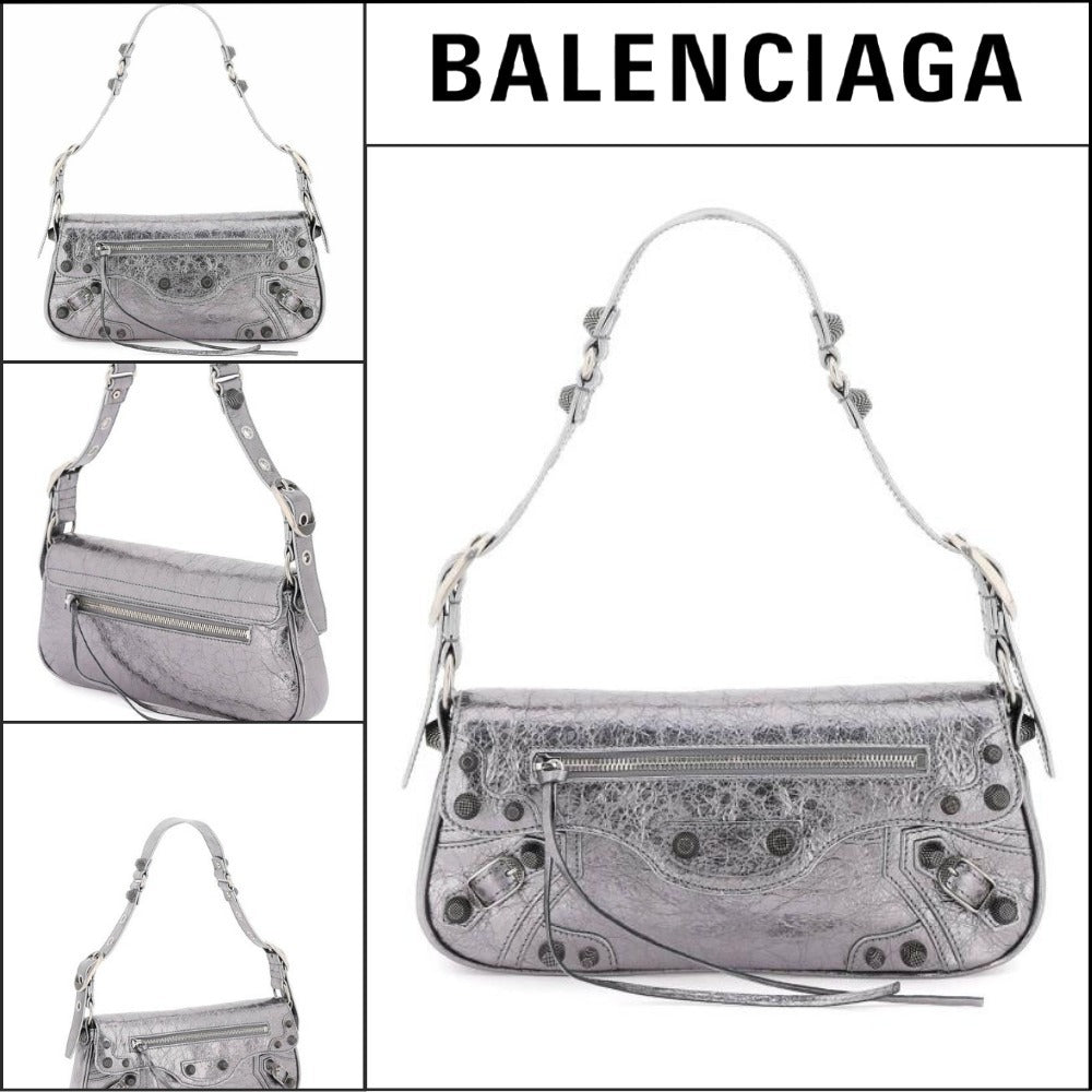 【BALENCIAGA 】Le Cagole Small Sling Bag Metallized