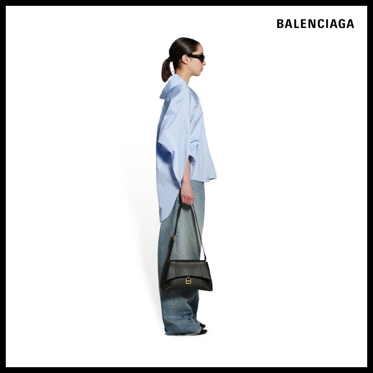 【BALENCIAGA】Downtown Small Shoulder Bag