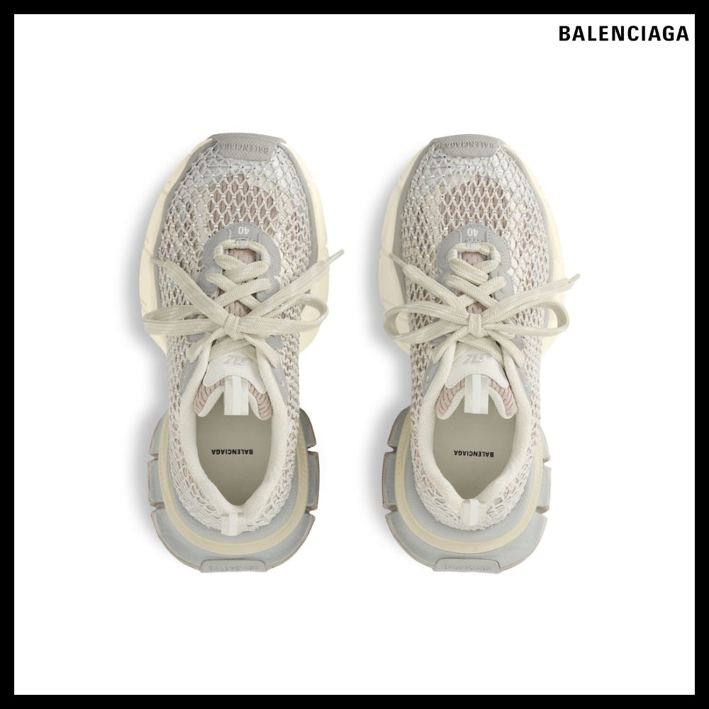 【BALENCIAGA】3XL Fishnet Sneaker Eggshell