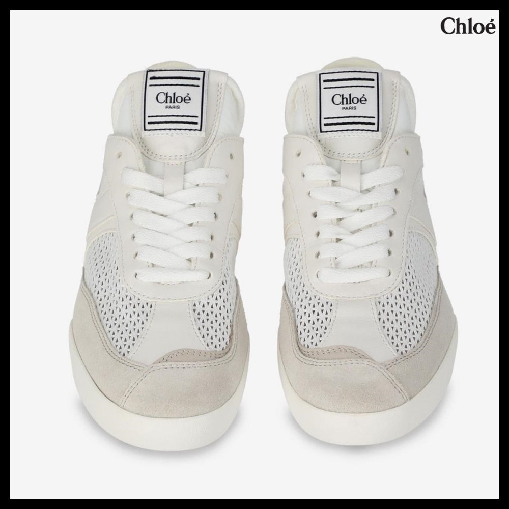 【Chloe】Kick Sneakers - Cloudy Cream