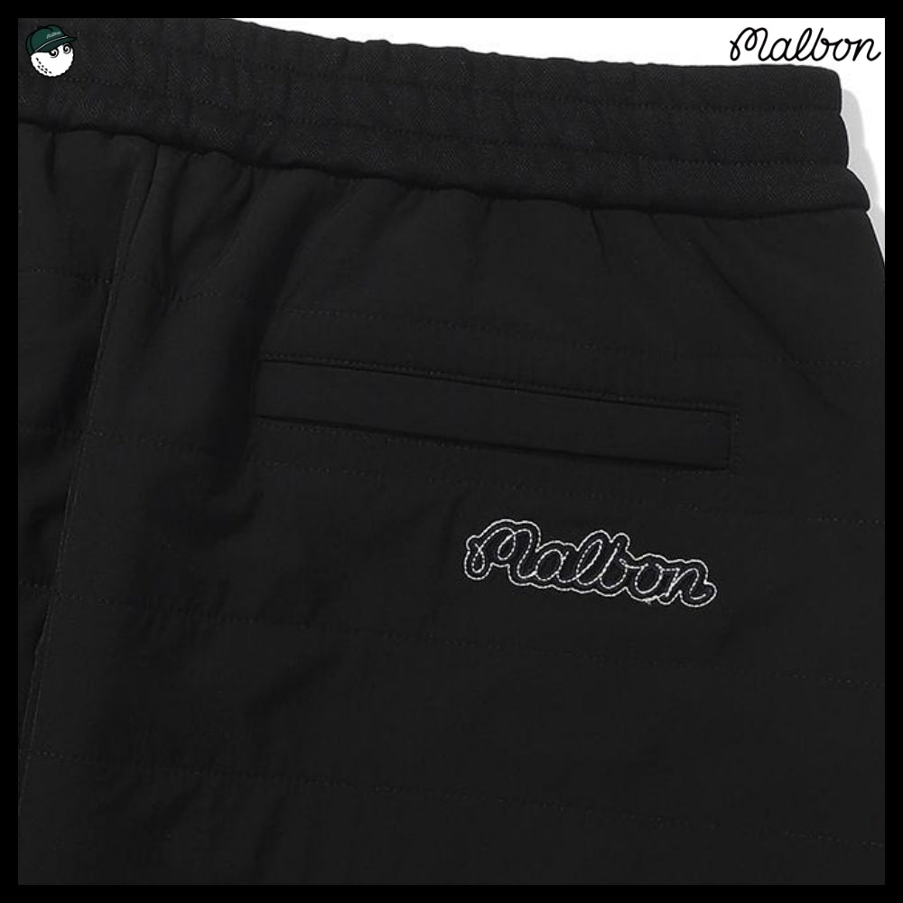 【Malbon Golf】Airy Jogger Pants BLACK MAN