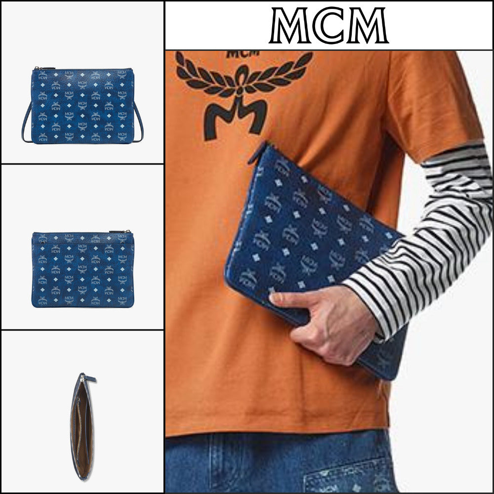 【MCM】Visetos original crossbody pouch