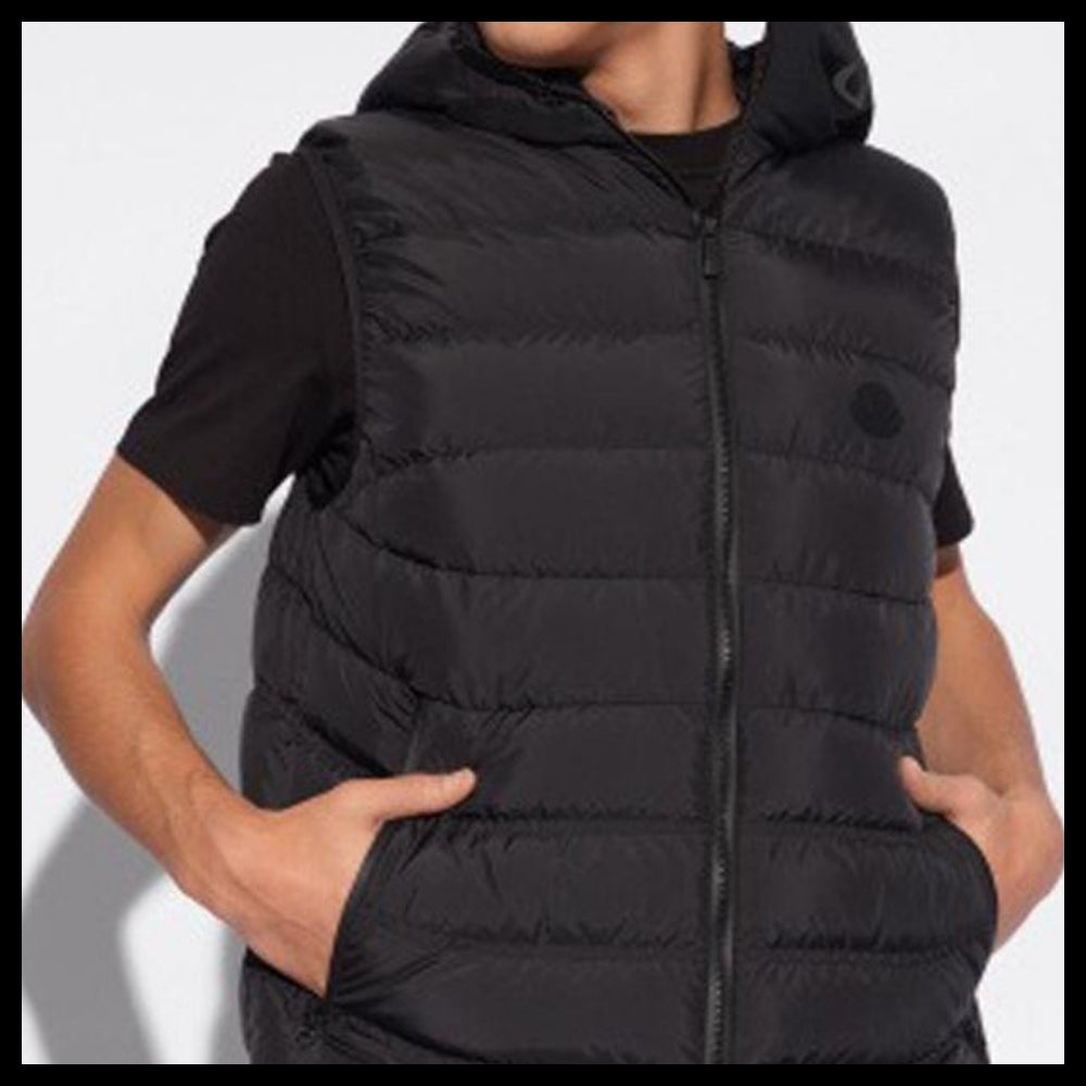 【MONCLER】Nubiera Puffer Vest Black Men