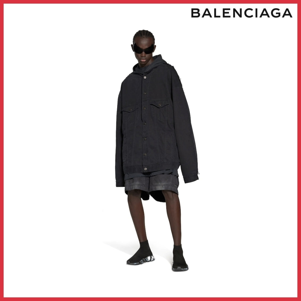 【Balenciaga】Speed 2.0 Graffiti Recycled Knit Sneaker Black