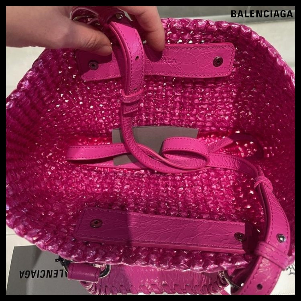 【BALENCIAGA】Le Cagole Small Panier Pink