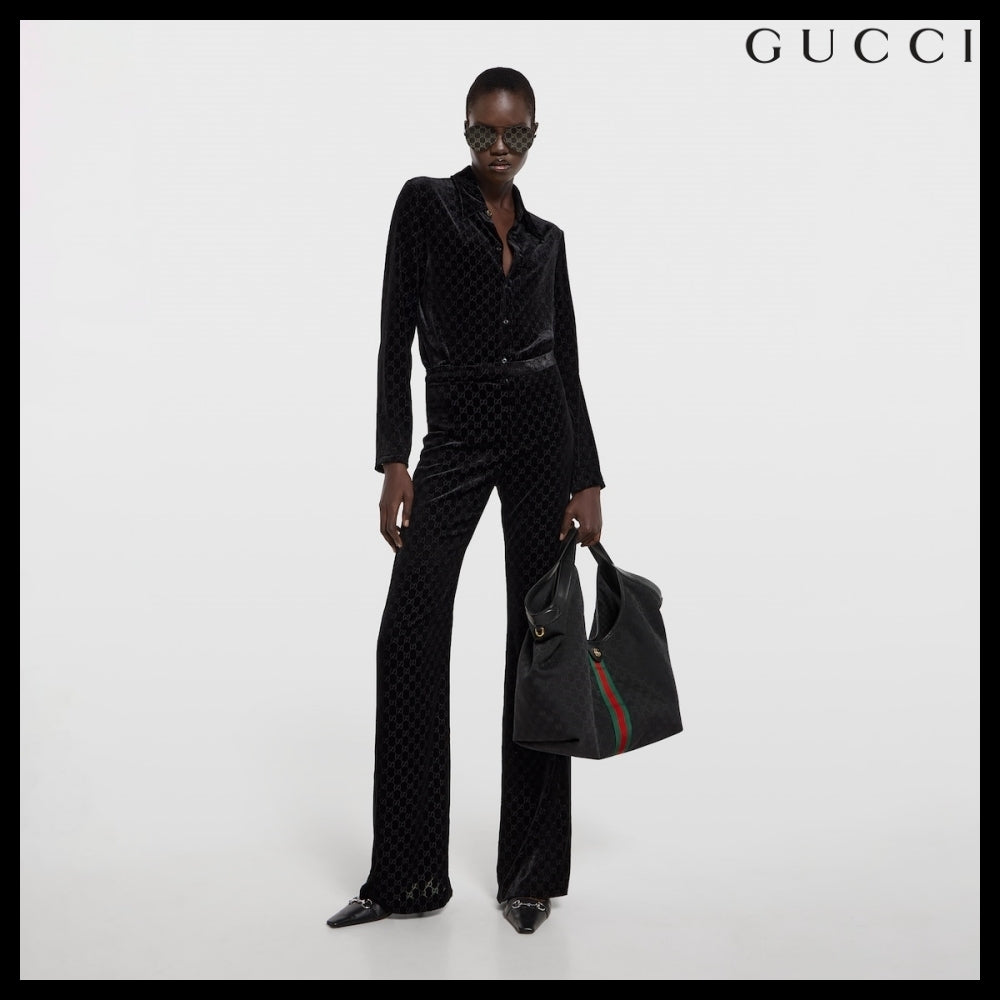 【GUCCI】Giglio Large Tote Bag
