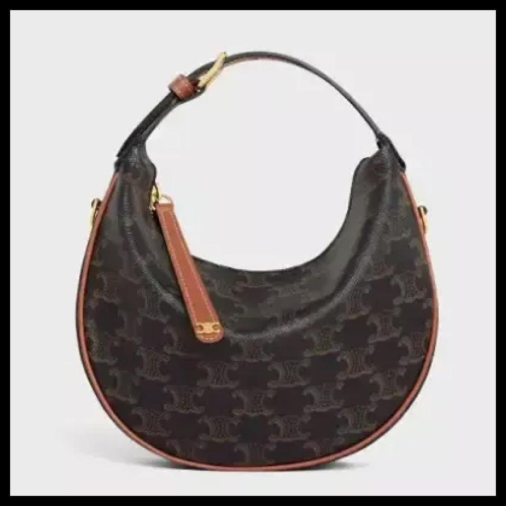 【Celine】Teen Lulu Triomphe Calfskin Luxury Elegant