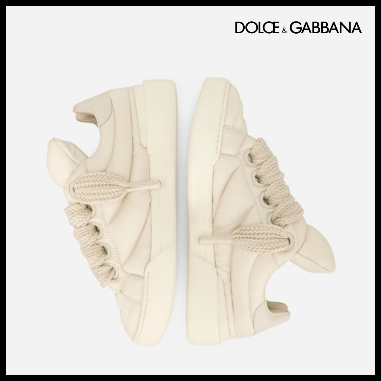 【Dolce & Gabbana】NYLON NEW ROMA SNEAKERS