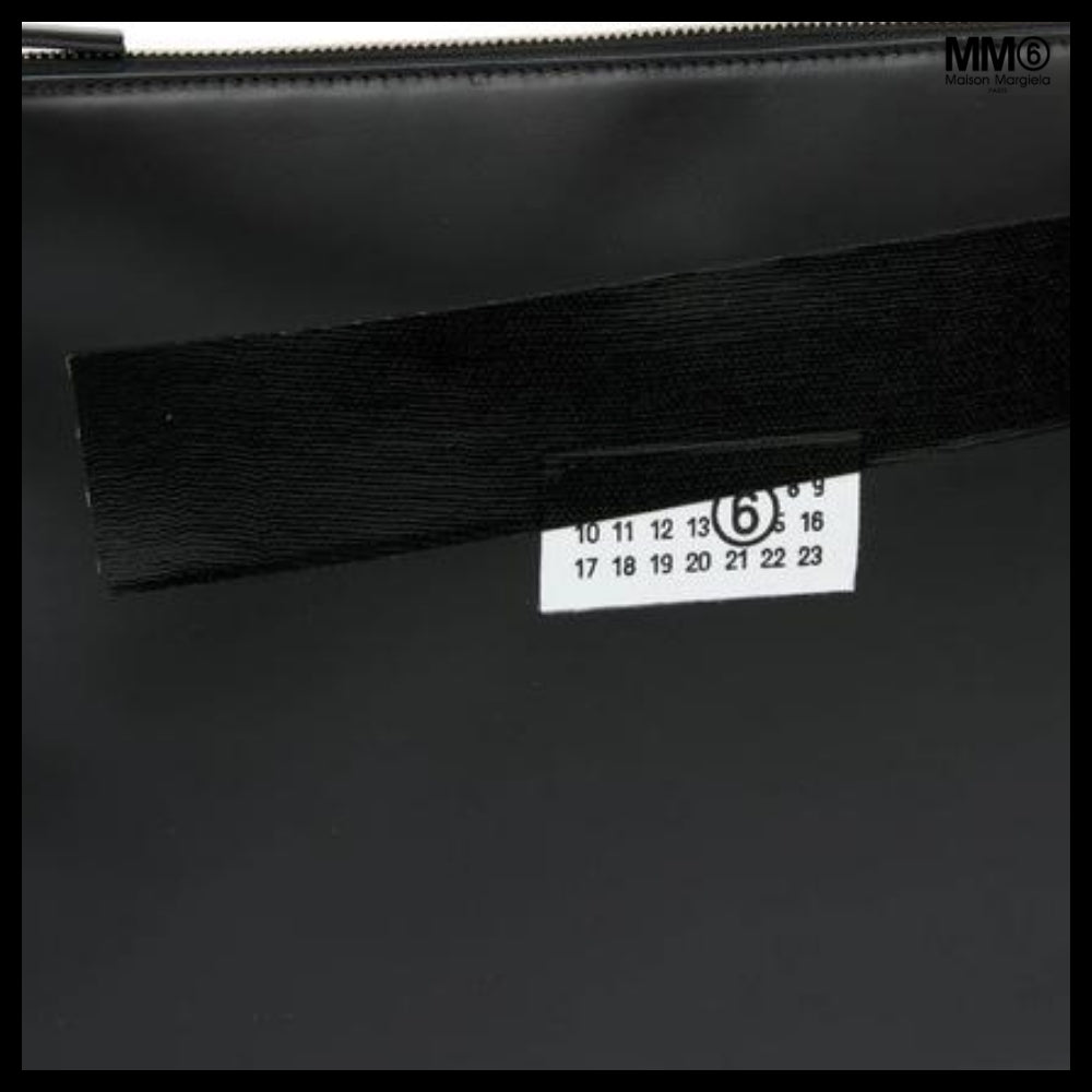 【MM6 Maison Margiela】Black Designer Clutch