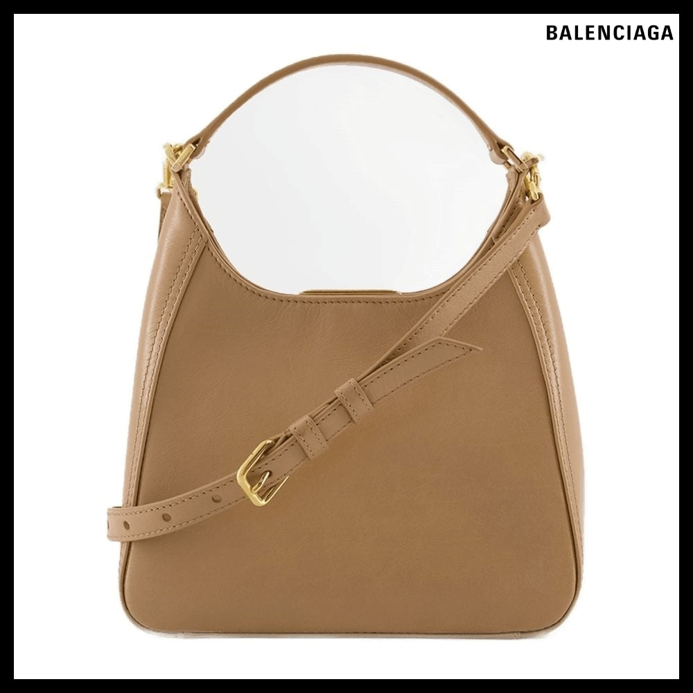 【BALENCIAGA】BB Soft Small Hobo Bag Latte