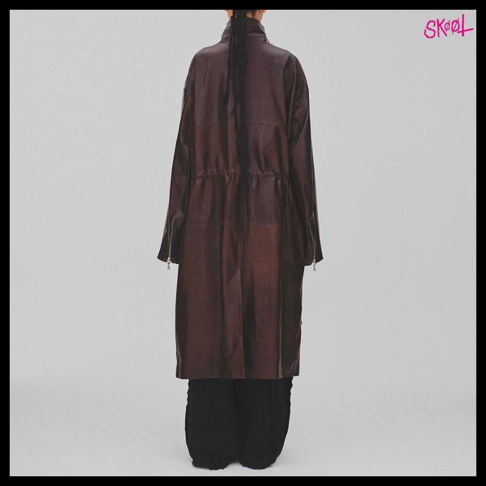 【SKOOT】Defiant Leather Coat (3 Colors)