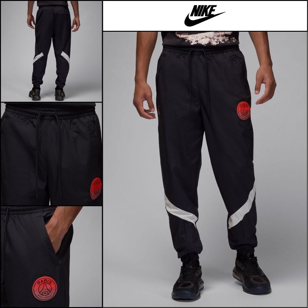 【NIKE】JORDAN PSG Paris Saint-Germain Woven Pants Off Noir
