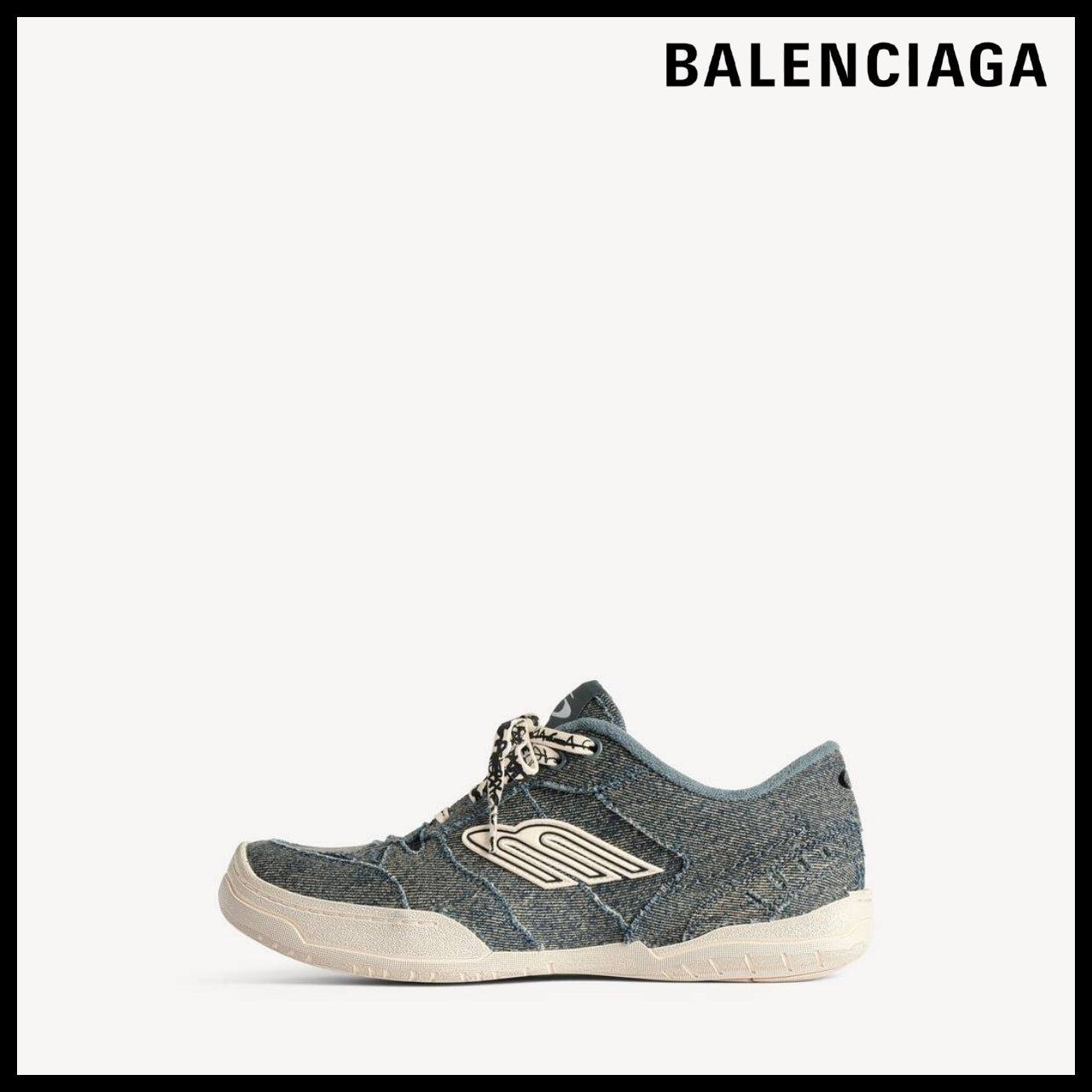 【BALENCIAGA】Hamptons Denim Sneakers
