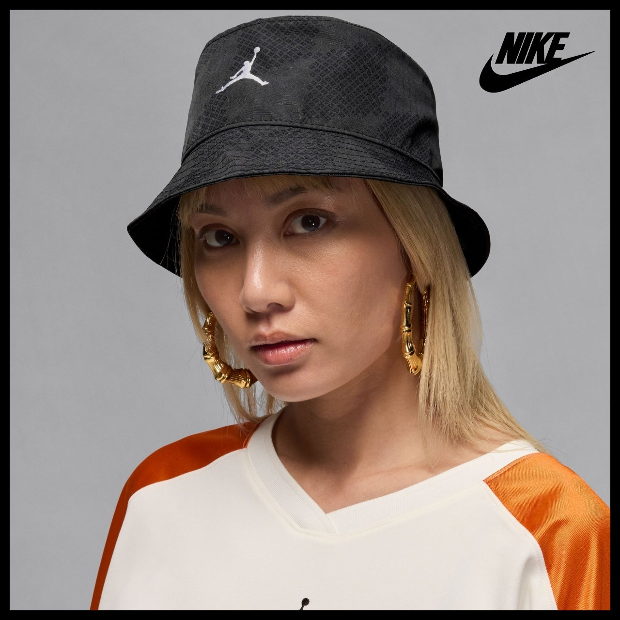 【NIKE】JORDAN Apex Printed Bucket Hat Black
