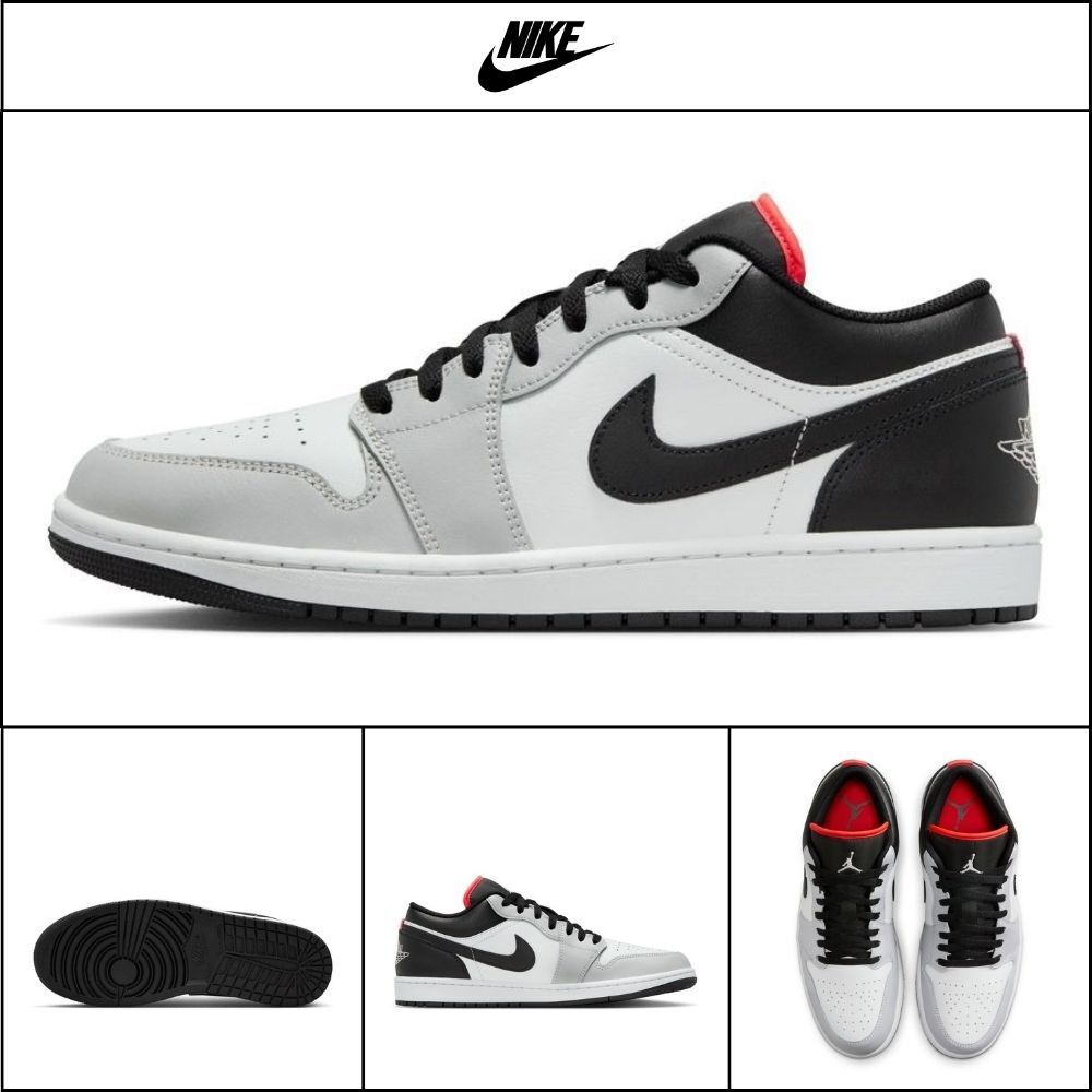 【NIKE】AIR JORDAN 1 Low Neutral Grey Infrared